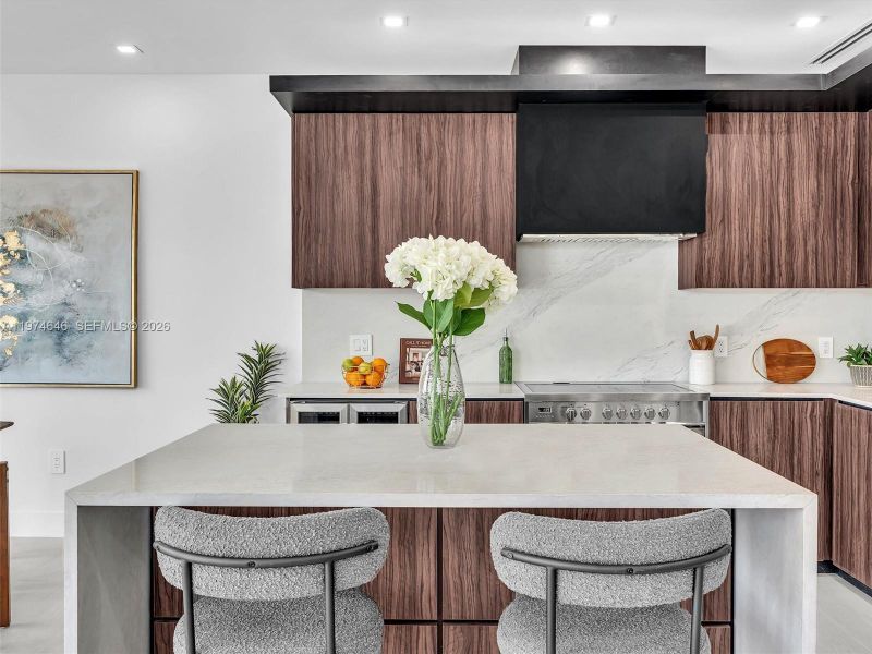 Furnished interior view inside a new home in , Dania Beach (Image 12).