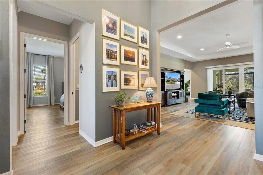 Furnished interior view inside a new home in , The Villages (Image 41).
