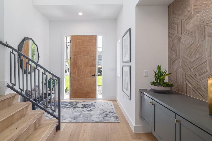 Furnished interior view inside a new home in , Austin (Image 15). Furnished interior view inside a new home in , Austin (Image 15).
