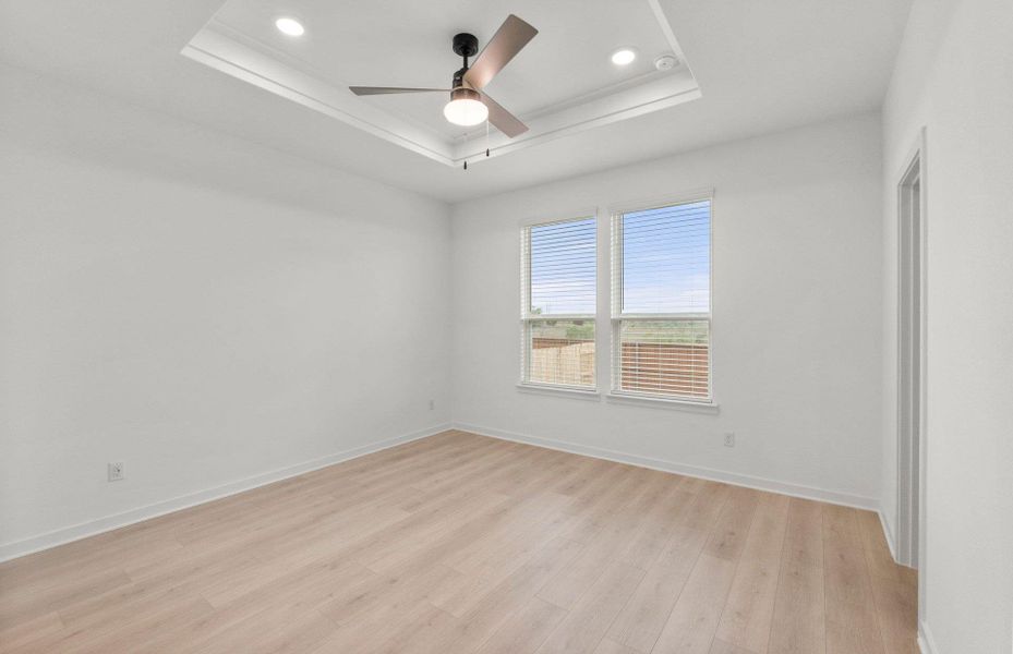 Spacious, unfurnished interior of a new home in Sunfield, Buda (Image 12). Spacious, unfurnished interior of a new home in Sunfield, Buda (Image 12).