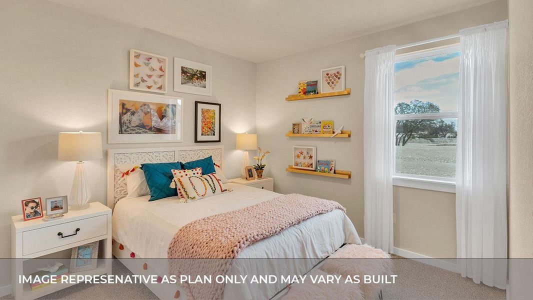 Furnished interior view inside a new home in Rosenbusch Ranch, Leander (Image 7).