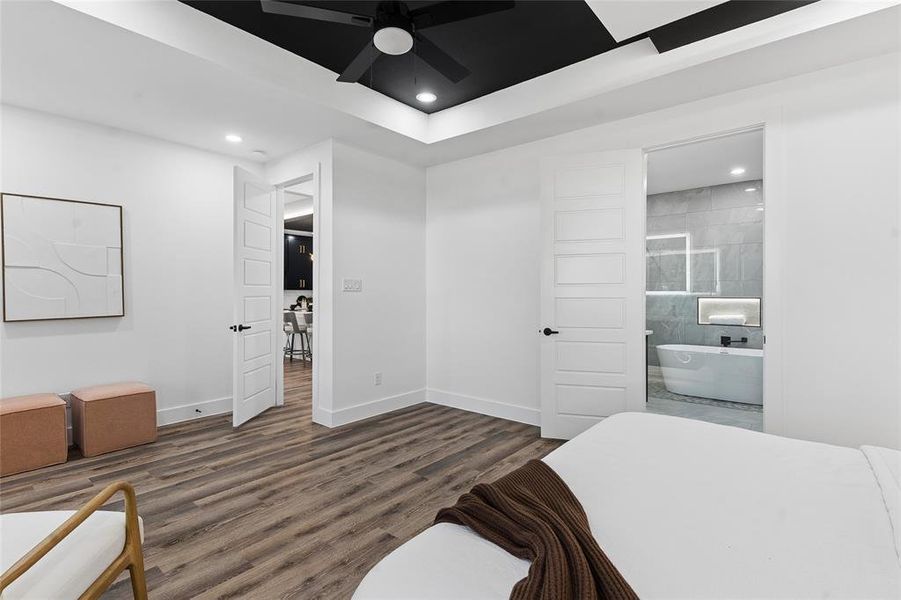 Furnished interior view inside a new home in , Dallas (Image 7).