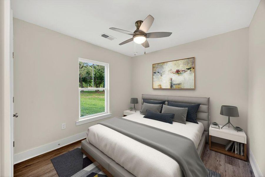 Furnished interior view inside a new home in , Awendaw (Image 15).