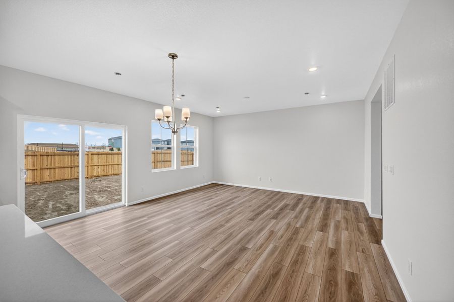 Spacious, unfurnished interior of a new home in Lake Bluff, Greeley (Image 22). Spacious, unfurnished interior of a new home in Lake Bluff, Greeley (Image 22).