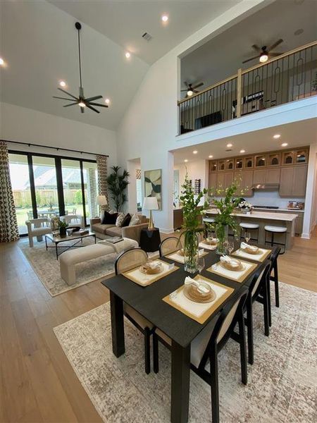 Open Concept Living Room, Dining and Kitchen - Representative Photo Open Concept Living Room, Dining and Kitchen - Representative Photo