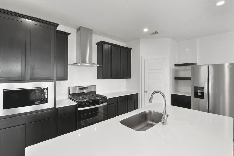 Furnished interior view inside a new home in City Gate North, Houston (Image 6).