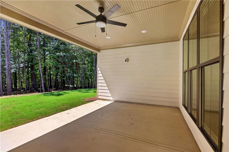 Exterior details and patio area of a home in , Buchanan (Image 30).