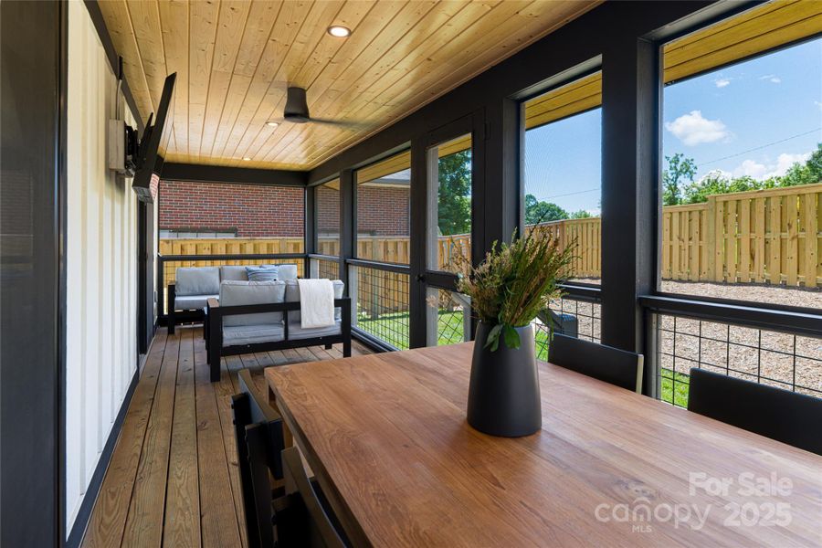 Furnished interior view inside a new home in , Asheville (Image 12).