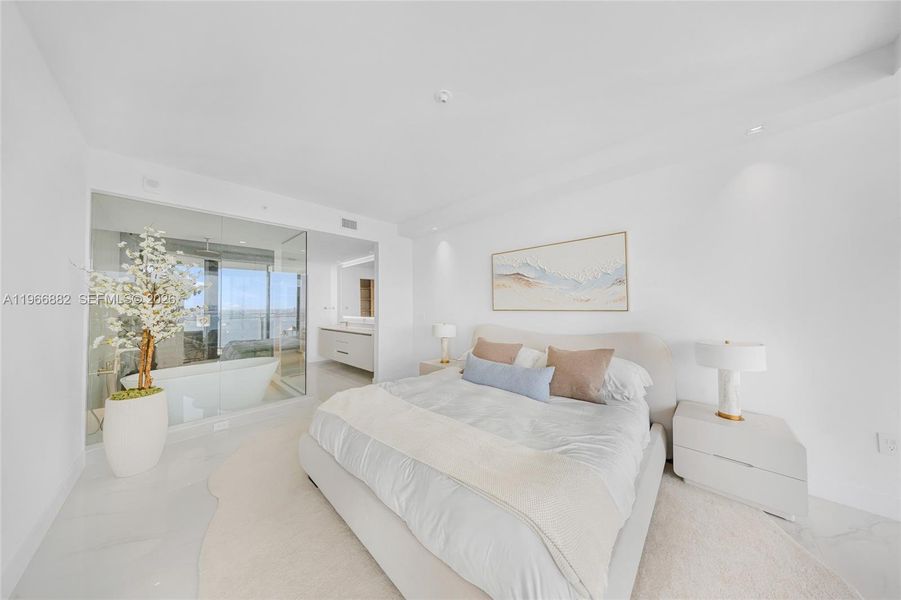 Furnished interior view inside a new home in , Miami (Image 10). Furnished interior view inside a new home in , Miami (Image 10).