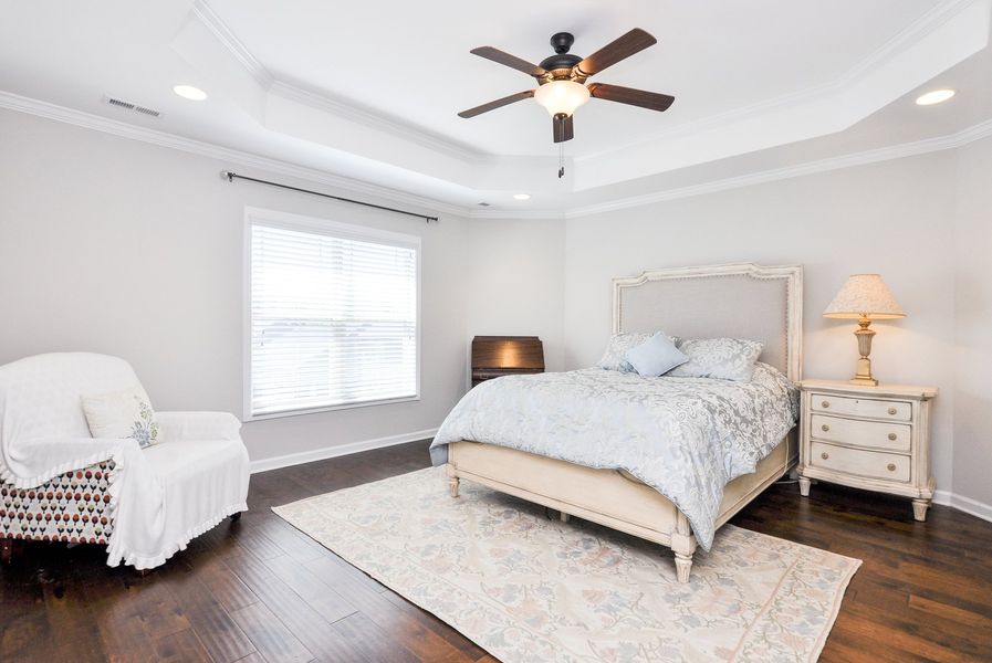 Representative furnished interior of a home built from the Yosemite by RiverWILD Homes in Sawyer Ridge, Dunn (Image 11).