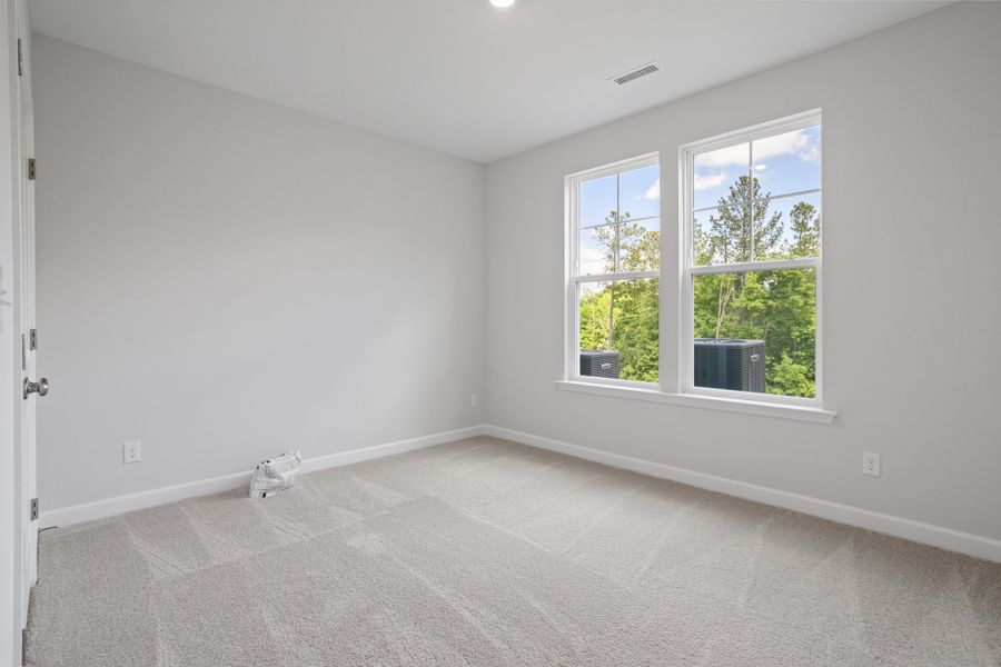 Spacious, unfurnished interior of a new home in Sweetbrier, Durham (Image 27). Spacious, unfurnished interior of a new home in Sweetbrier, Durham (Image 27).