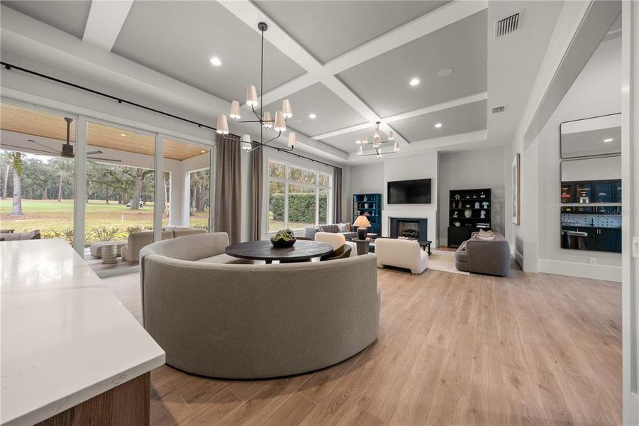 Furnished interior view inside a new home in , Ocala (Image 46). Furnished interior view inside a new home in , Ocala (Image 46).