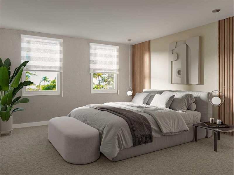 Furnished interior view inside a new home in , Davenport (Image 5).