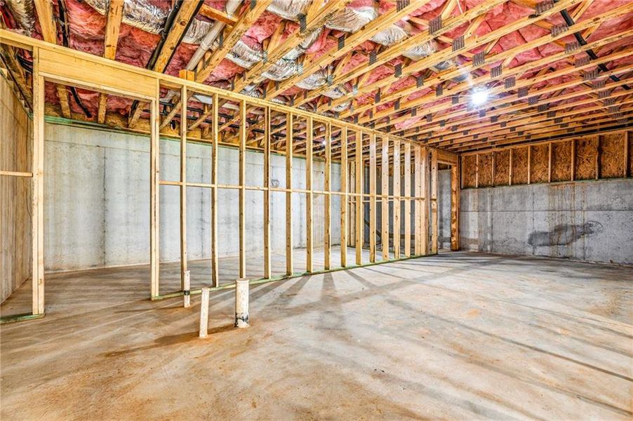 In-progress construction of a new home in , Atlanta, GA (Image 52).