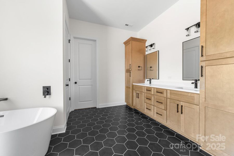 Furnished interior view inside a new home in , Bessemer City (Image 11).