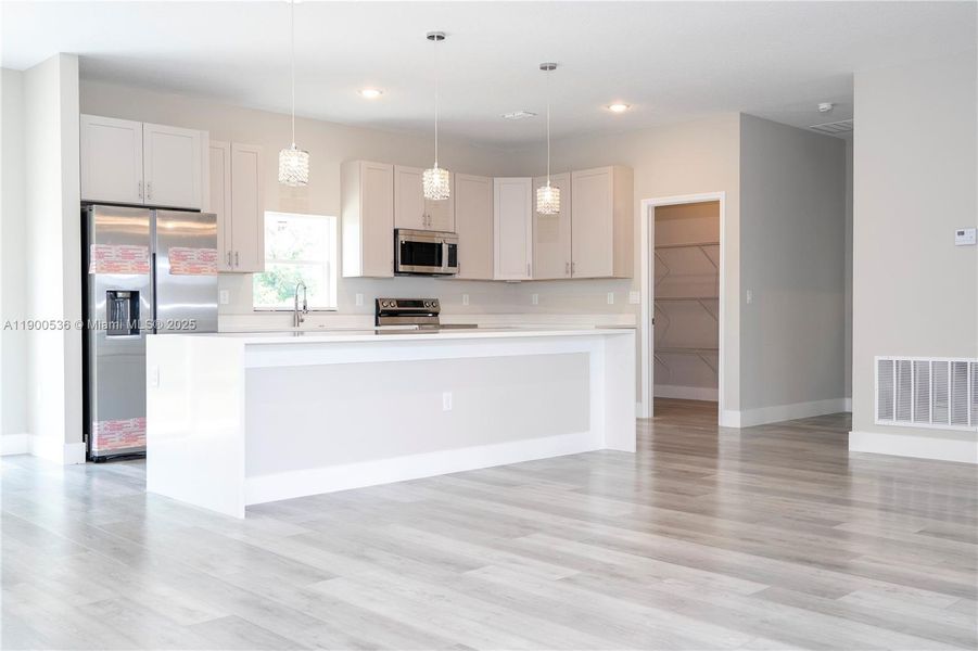 Furnished interior view inside a new home in , Sebring (Image 9).