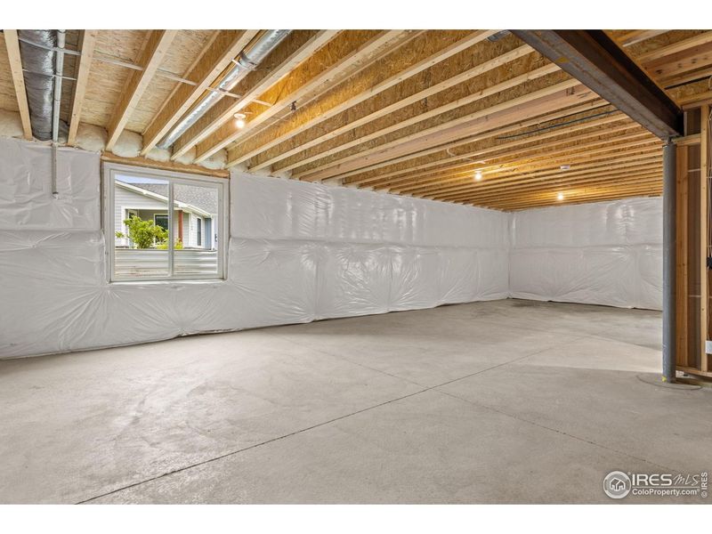 In-progress construction of a new home in Cottages at Kelly Farm, Greeley, CO (Image 35).