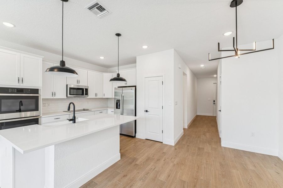 Furnished interior view inside a new home in Salerno Reserve Townhomes, Stuart (Image 31).
