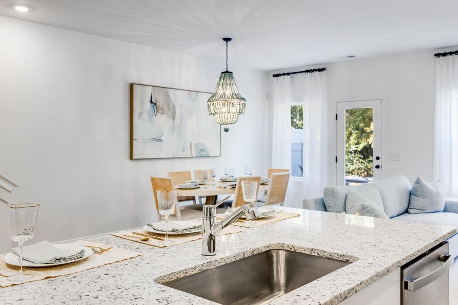 Furnished interior view inside a new home in , Summerville (Image 3).