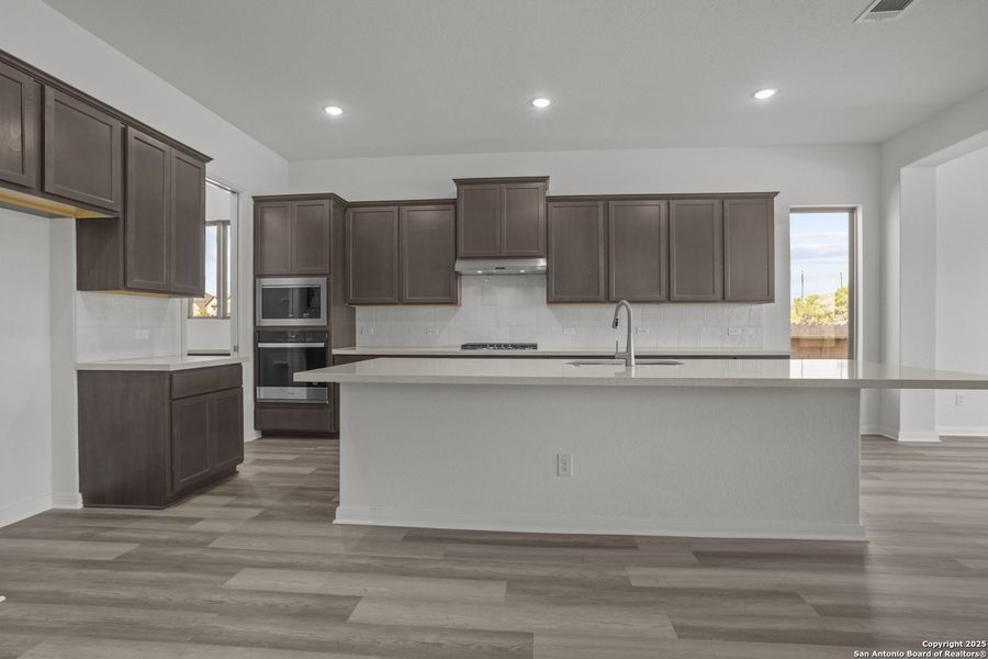 Furnished interior view inside a new home in Stillwater Ranch, San Antonio (Image 4). Furnished interior view inside a new home in Stillwater Ranch, San Antonio (Image 4).