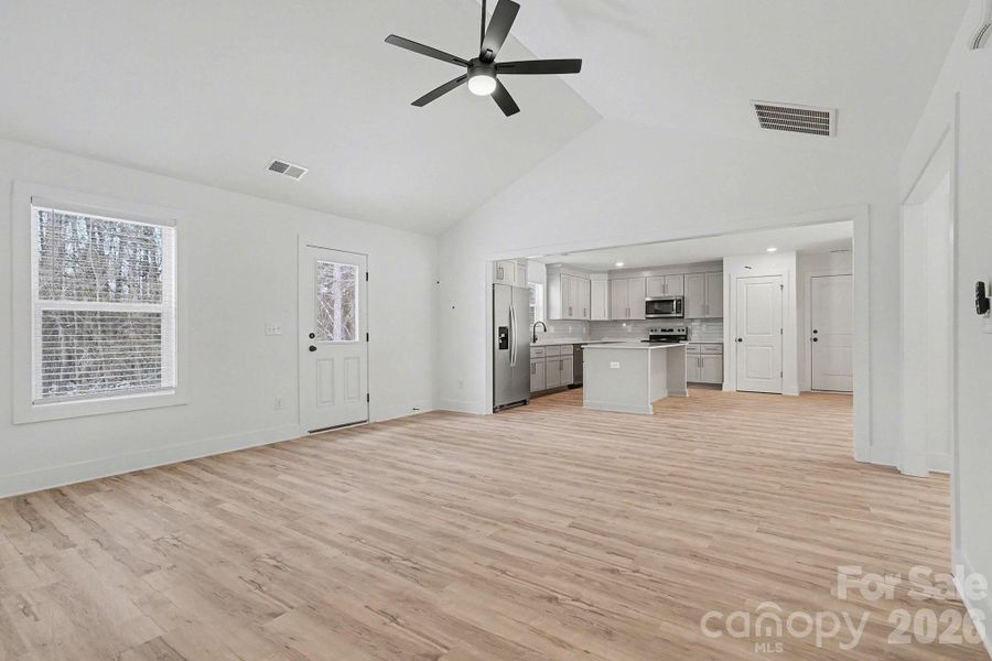 Spacious, unfurnished interior of a new home in , Locust (Image 13).