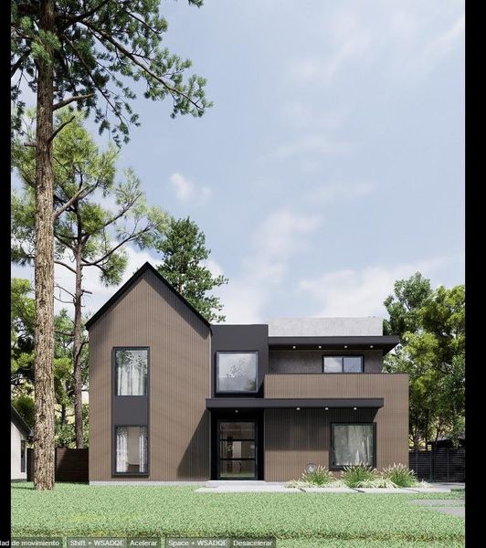 Front exterior of a new home in , Houston, TX, highlighting curb appeal (Image 18).