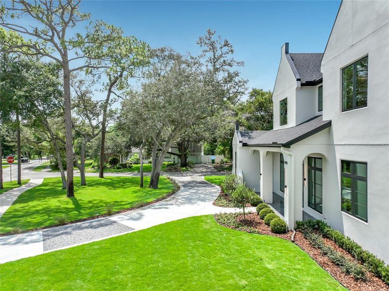Exterior details and patio area of a home in , Winter Park (Image 32). Exterior details and patio area of a home in , Winter Park (Image 32).