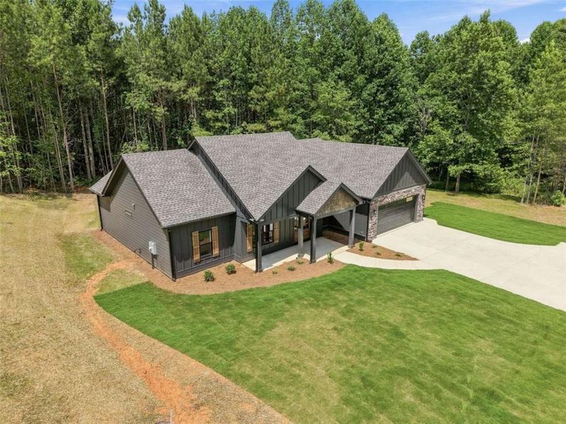 Front exterior of a new home in , Talking Rock, GA, highlighting curb appeal (Image 23).