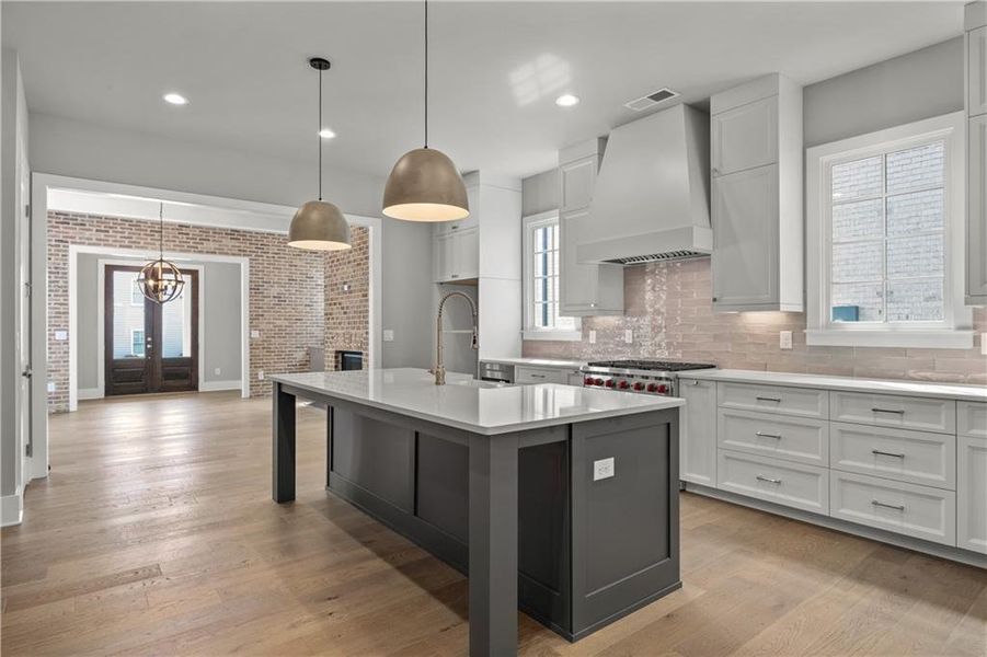 Furnished interior view inside a new home in Vickery, Cumming (Image 10).