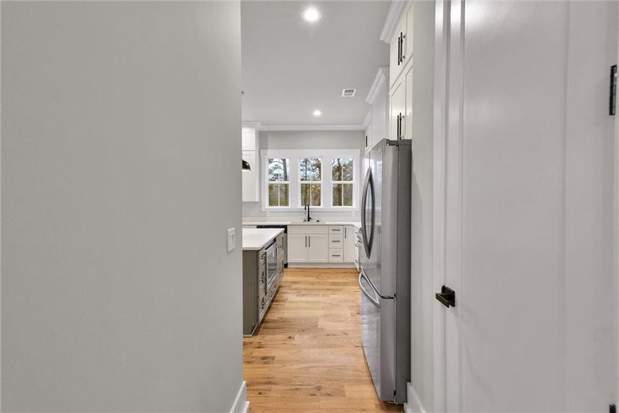 Furnished interior view inside a new home in , Atlanta (Image 15).