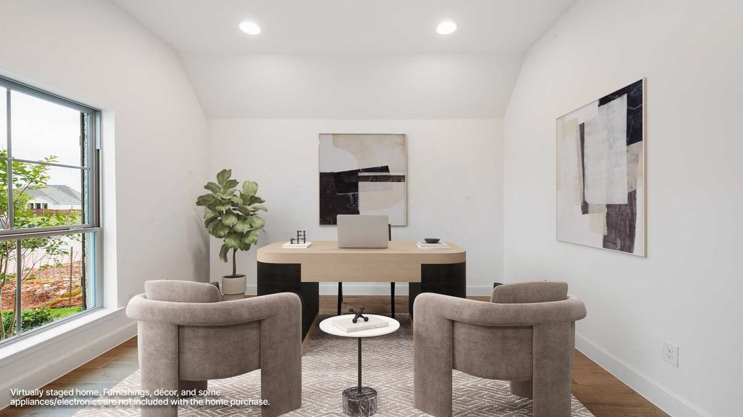 Furnished interior view inside a new home in Meraki, Forney (Image 8).
