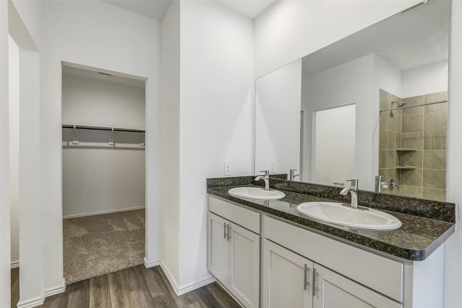 Furnished interior view inside a new home in Breckenridge Forest, Spring (Image 4). Furnished interior view inside a new home in Breckenridge Forest, Spring (Image 4).