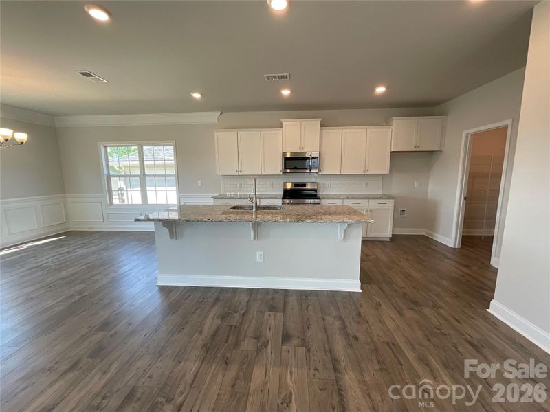Furnished interior view inside a new home in Village at Parkside, Gastonia (Image 4).