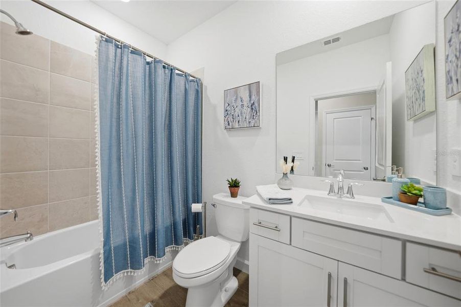 Furnished interior view inside a new home in , Englewood (Image 11). Furnished interior view inside a new home in , Englewood (Image 11).