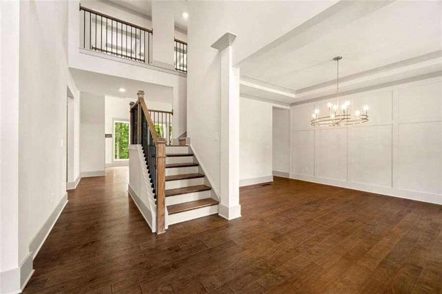 Spacious, unfurnished interior of a new home in Steeplechase, Hoschton (Image 35).