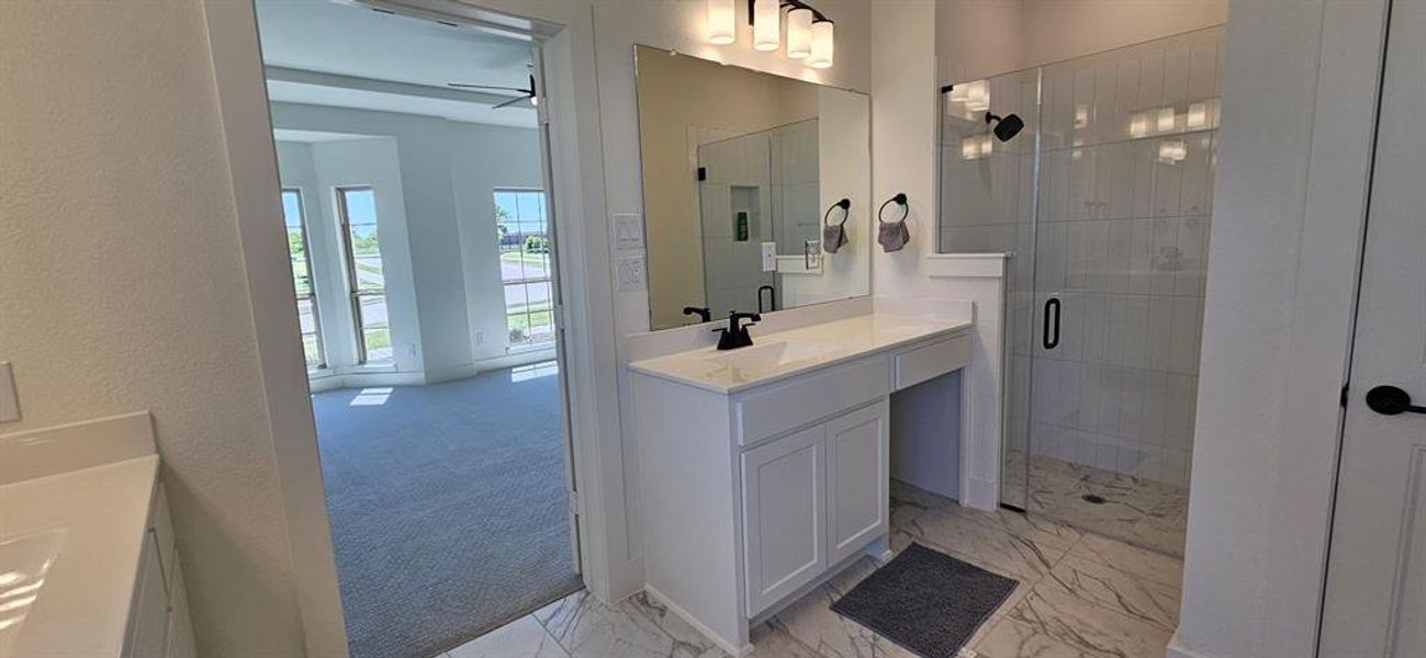 Furnished interior view inside a new home in , Haslet (Image 5).
