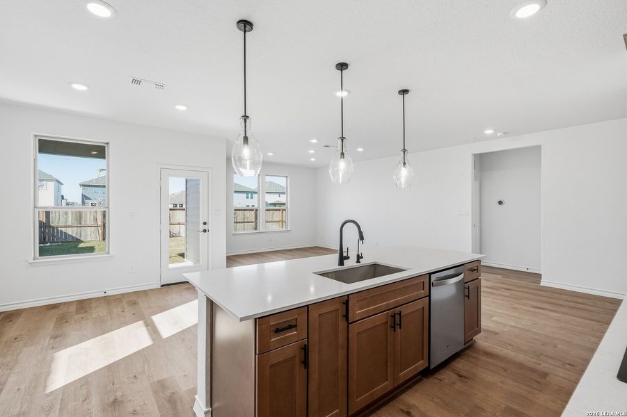 Furnished interior view inside a new home in Dove Song, Marion (Image 12).