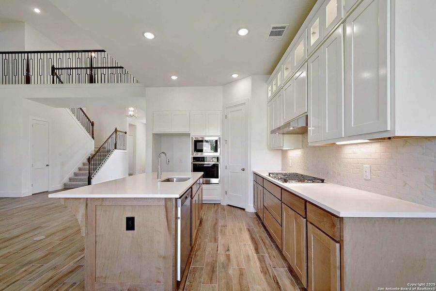 Furnished interior view inside a new home in Alsatian Oaks: 60ft. lots, Castroville (Image 7). Furnished interior view inside a new home in Alsatian Oaks: 60ft. lots, Castroville (Image 7).