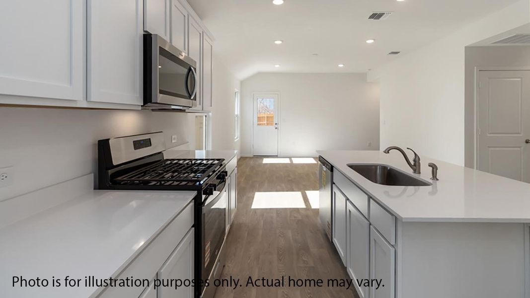 Furnished interior view inside a new home in Talavera, Kyle (Image 7).