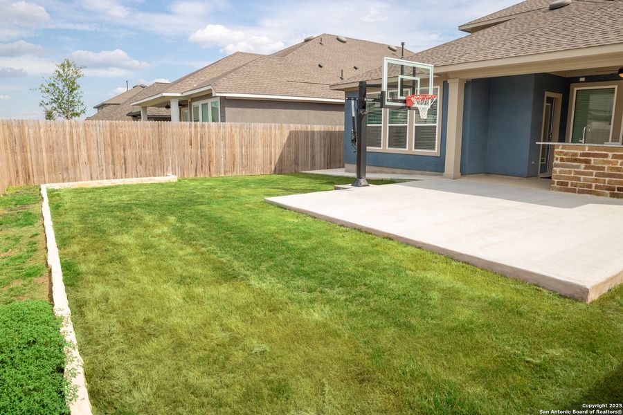 Front exterior of a new home in Ladera - High Point 45', San Antonio, TX, highlighting curb appeal (Image 2). Front exterior of a new home in Ladera - High Point 45', San Antonio, TX, highlighting curb appeal (Image 2).