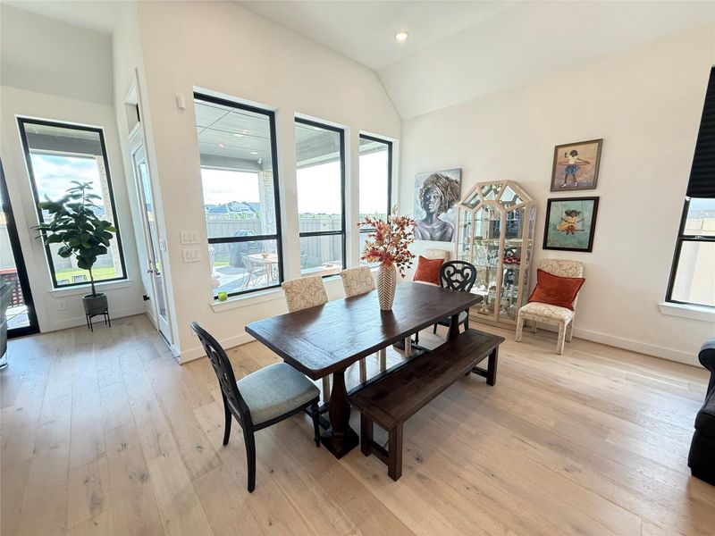 Furnished interior view inside a new home in Cross Creek West, Fulshear (Image 27).