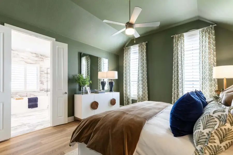 Representative Primary Bedroom - some options shown Representative Primary Bedroom - some options shown