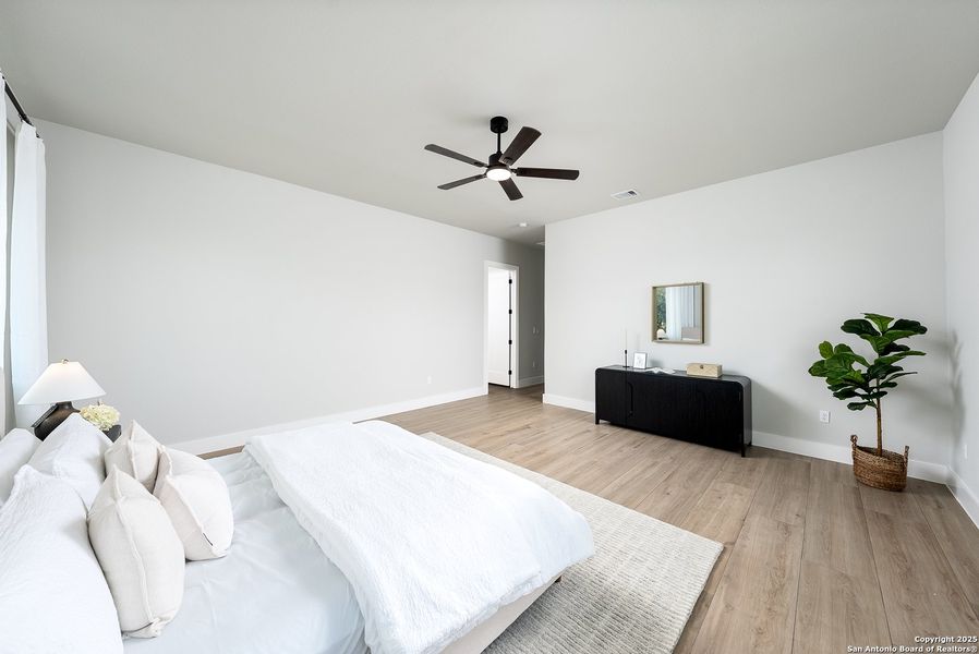 Furnished interior view inside a new home in , San Antonio (Image 33).