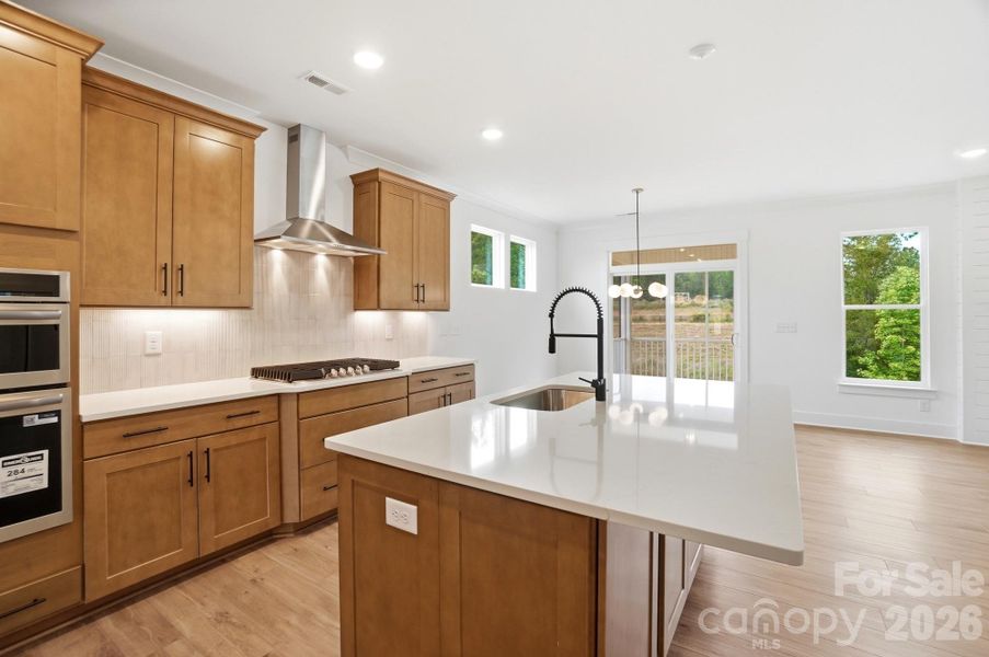Furnished interior view inside a new home in Robinson Oaks, Gastonia (Image 13).