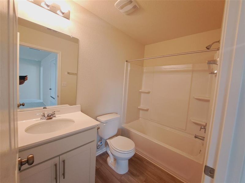 Furnished interior view inside a new home in Sunfield, Buda (Image 8). Furnished interior view inside a new home in Sunfield, Buda (Image 8).