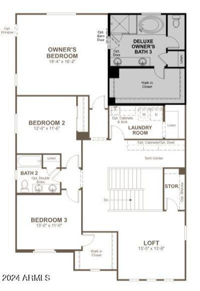 LSR 81 2nd floor plan