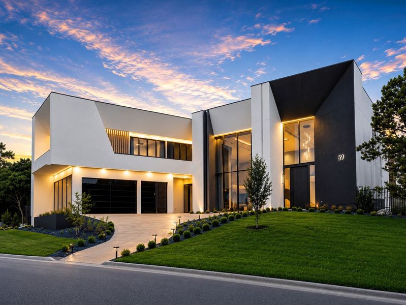 Front exterior of a new home in , San Antonio, TX, highlighting curb appeal (Image 31).