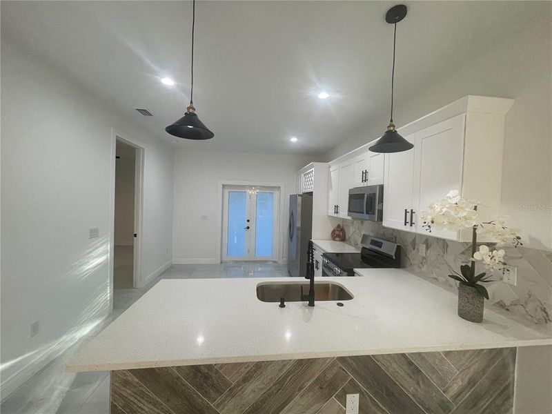 Furnished interior view inside a new home in , Tampa (Image 13). Furnished interior view inside a new home in , Tampa (Image 13).