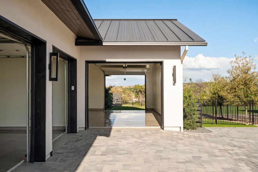 Exterior details and patio area of a home in , Austin (Image 24). Exterior details and patio area of a home in , Austin (Image 24).