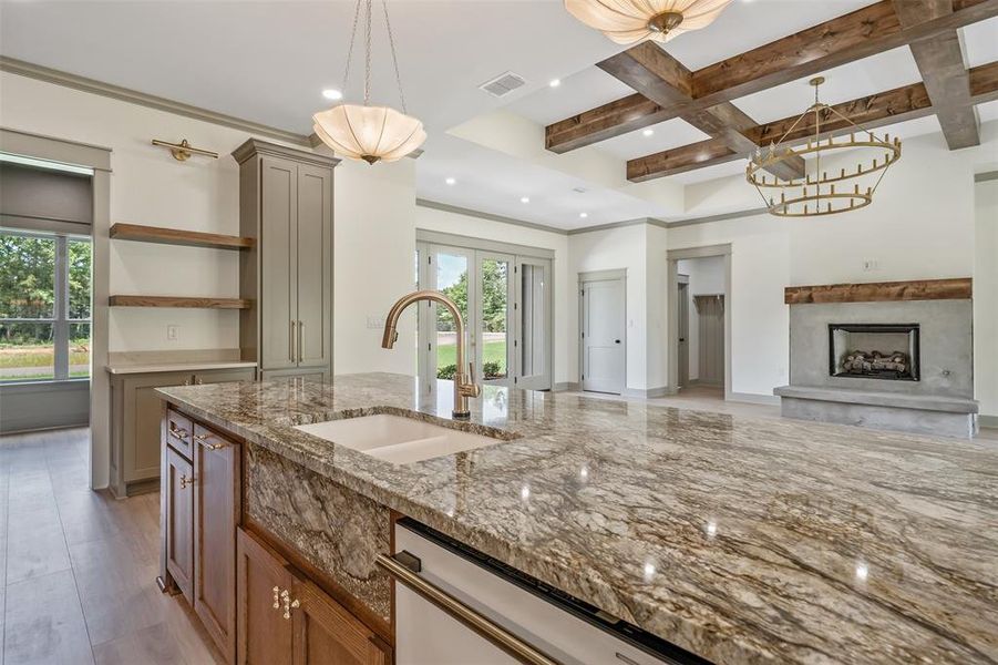 Furnished interior view inside a new home in , Flint (Image 16).
